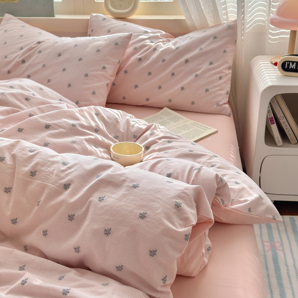 91家纺网 家纺一手货源 找家纺 （总）寐居家纺 2026新款舒适全棉水洗棉提花四件套