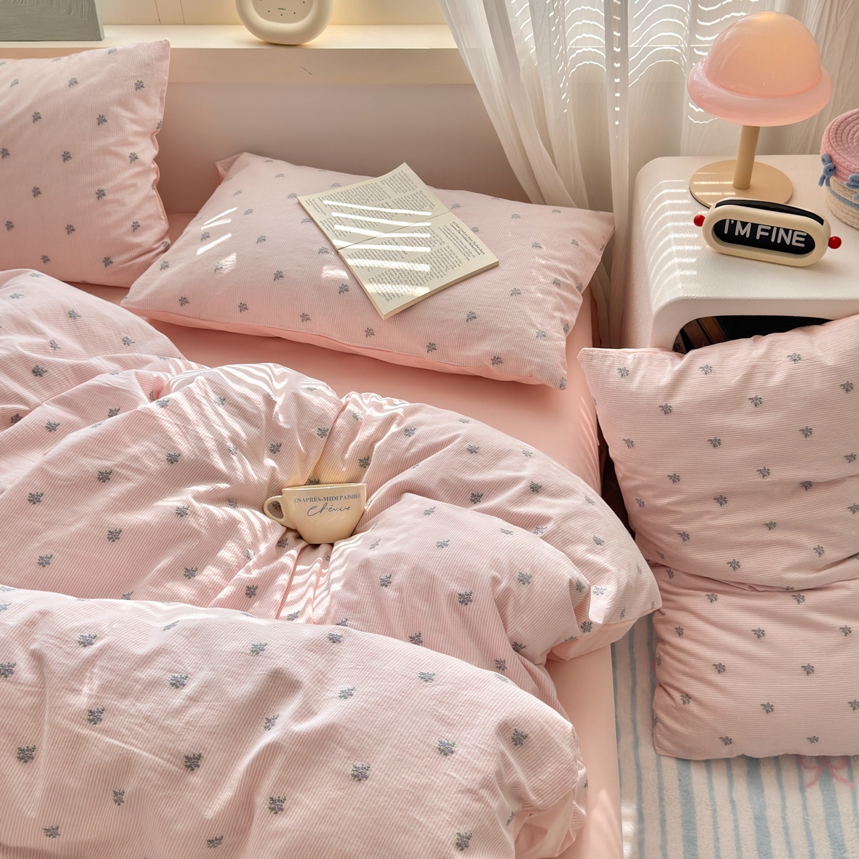 91家纺网 家纺一手货源 找家纺 （总）寐居家纺 2026新款舒适全棉水洗棉提花四件套