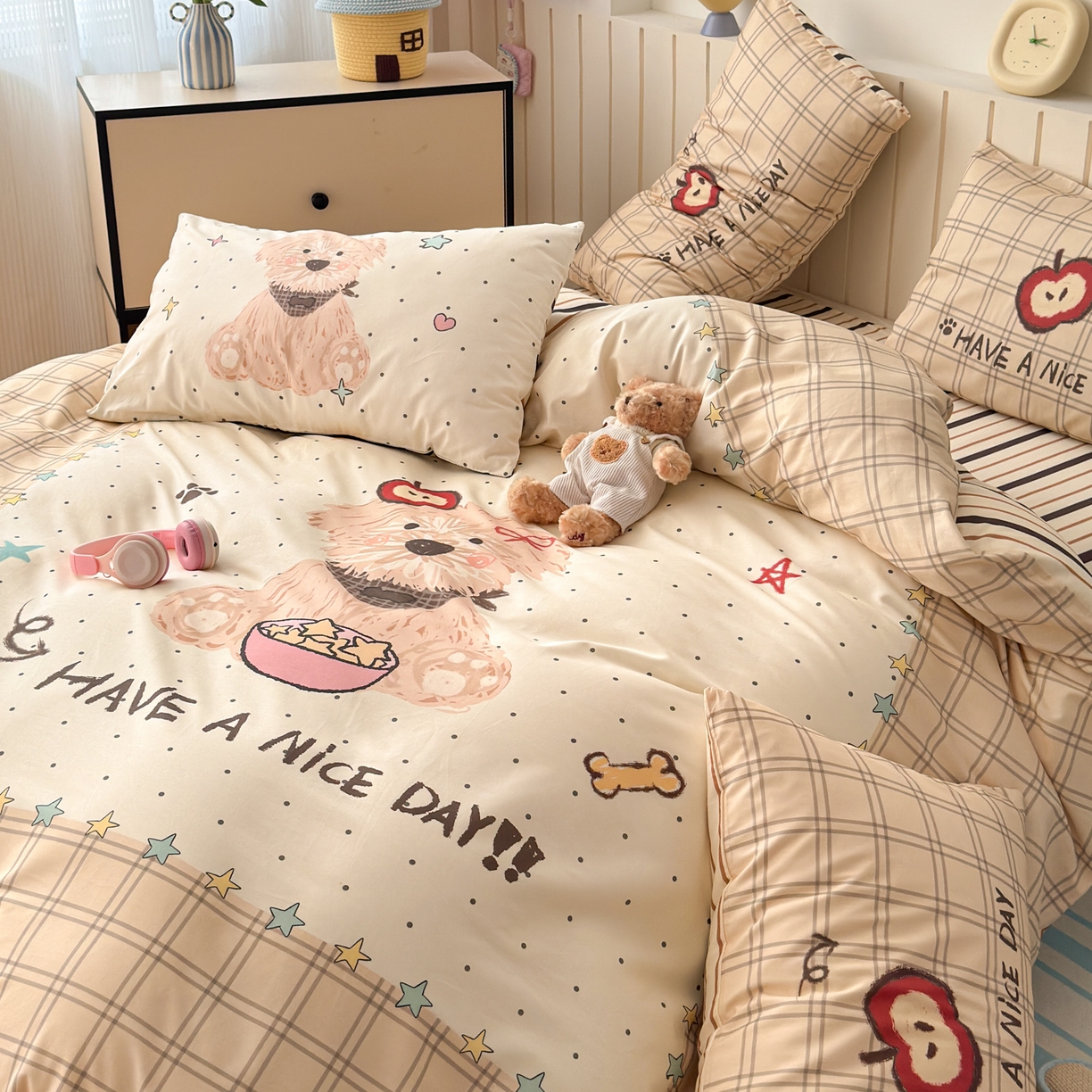 91家纺网 家纺一手货源 找家纺 （总）寐居家纺 2026新款全棉大版数码印花四件套