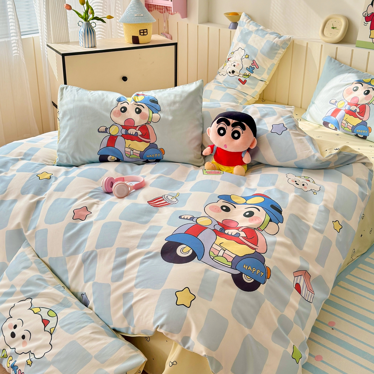 91家纺网 家纺一手货源 找家纺 （总）寐居家纺 2026新款全棉大版数码印花四件套