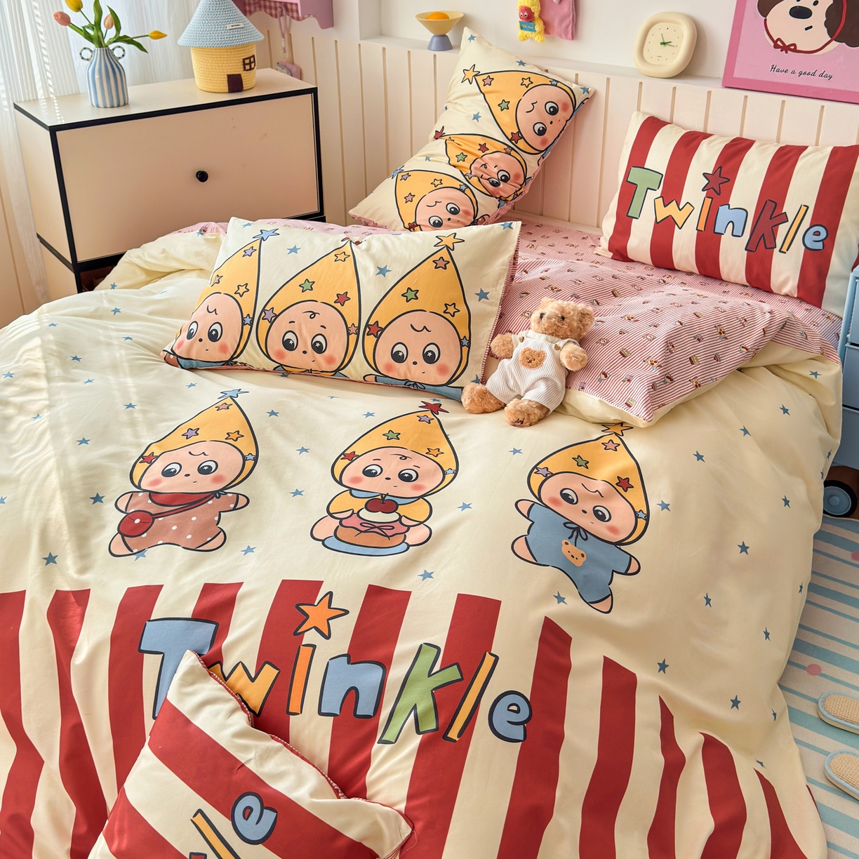 91家纺网 家纺一手货源 找家纺 （总）寐居家纺 2026新款全棉大版数码印花四件套