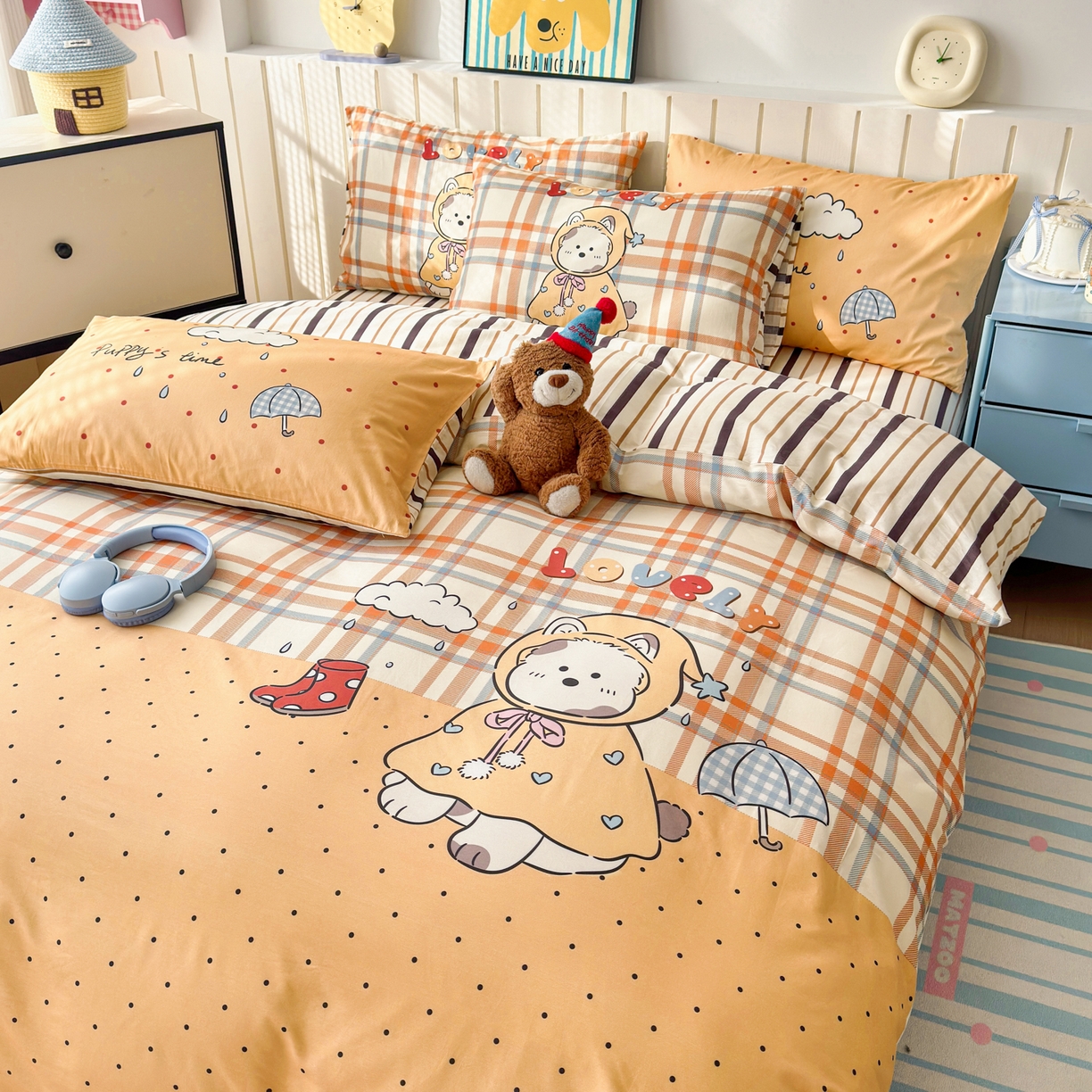 91家纺网 家纺一手货源 找家纺 （总）寐居家纺 2026新款全棉大版数码印花四件套