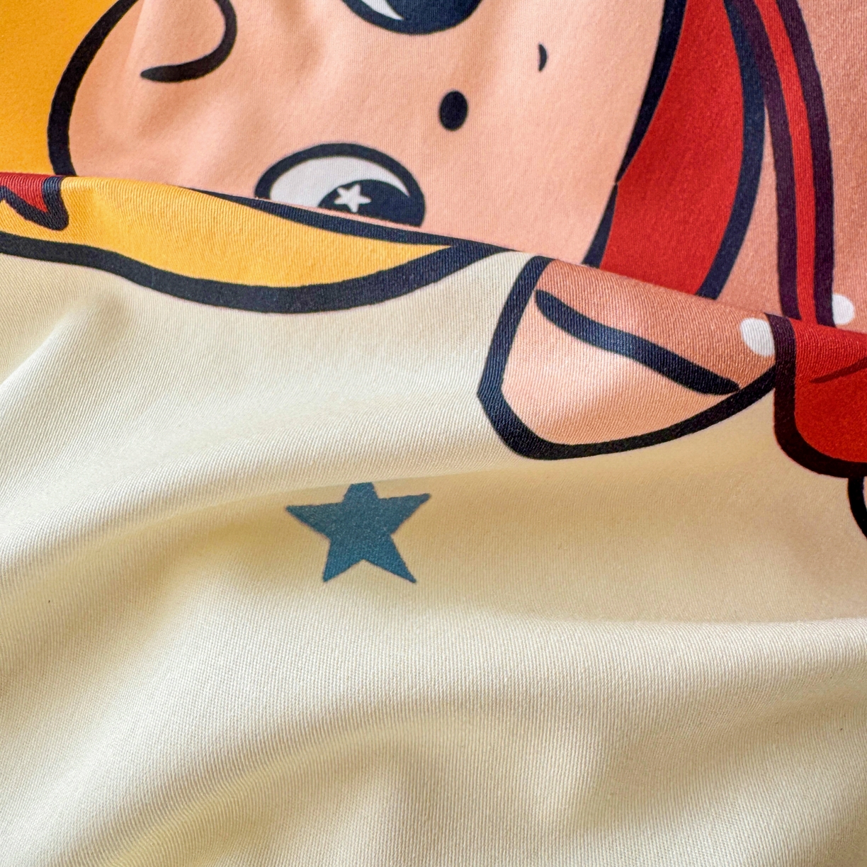 91家纺网 家纺一手货源 找家纺 寐居家纺 2026新款全棉大版数码印花四件套 魔法星人