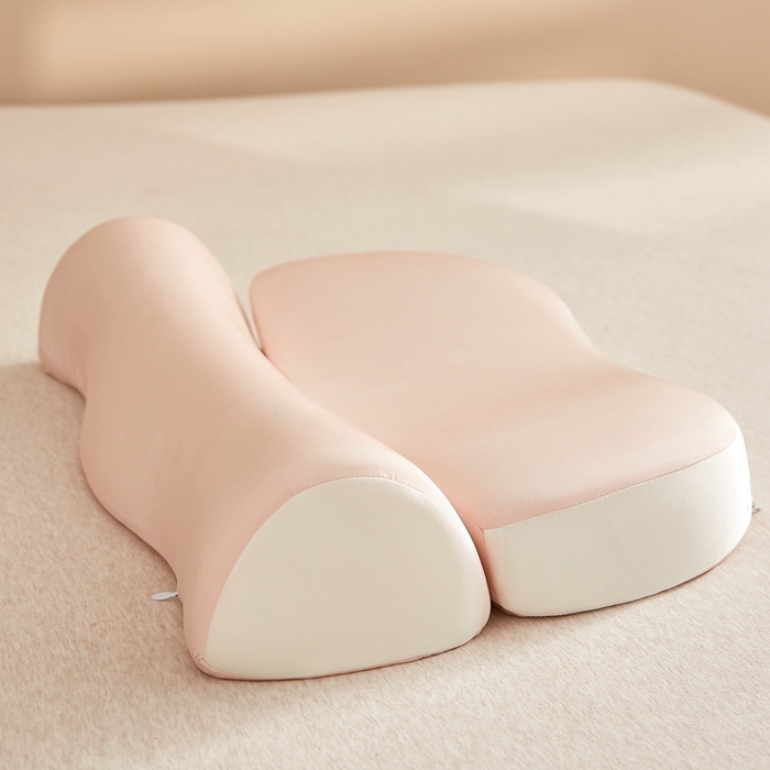 91家纺网 家纺一手货源 找家纺 （总）小桃姐家纺 2026新款零压助眠深睡枕牵引二合一组合款记忆枕枕头枕芯