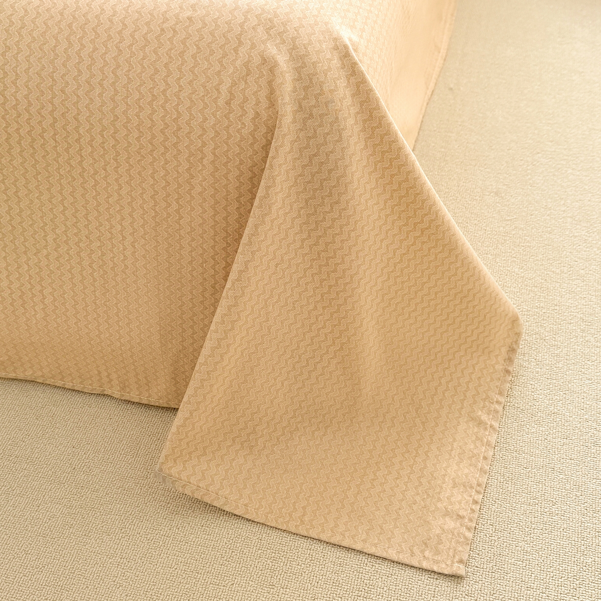 91家纺网 家纺一手货源 找家纺 瑶瑶家居 2026新款A类里外全棉夏凉被四件套-风格一 奶萌熊