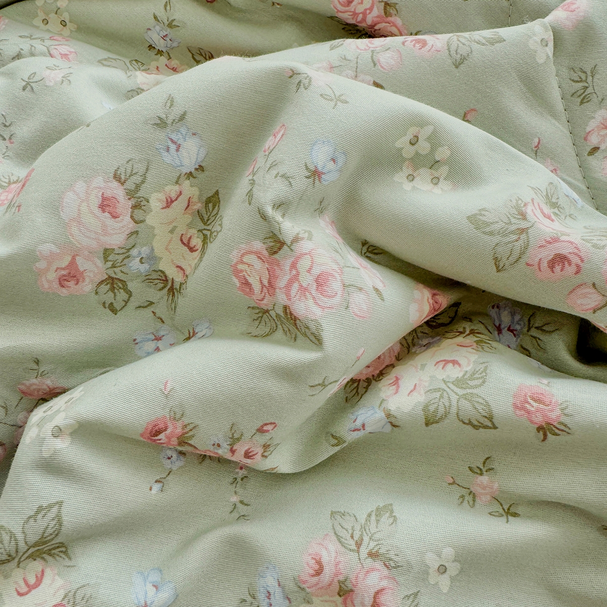 91家纺网 家纺一手货源 找家纺 瑶瑶家居 2026新款A类里外全棉夏凉被四件套-风格一 千野