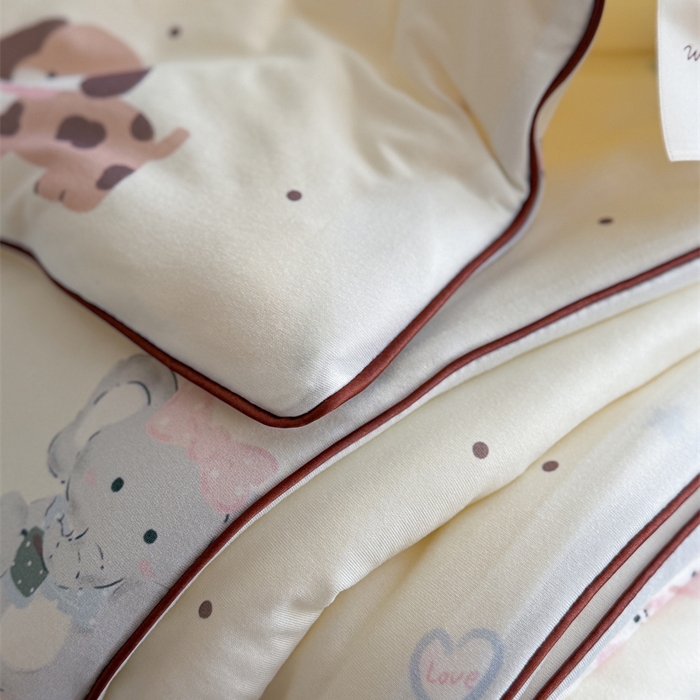 91家纺网 家纺一手货源 找家纺 暖生活 2026新款A类牛奶针织棉夏被被子被芯 野餐聚会