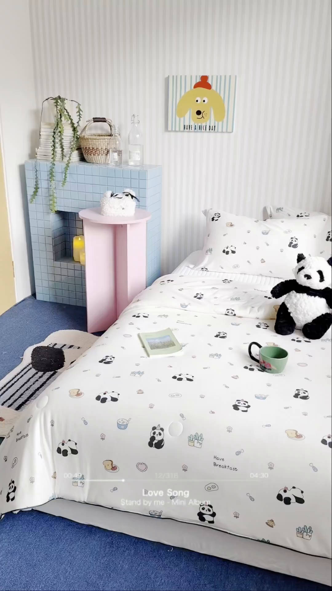 91家纺网 家纺一手货源 找家纺 暖生活 2026新款A类牛奶针织棉夏被被子被芯 熊猫吐司