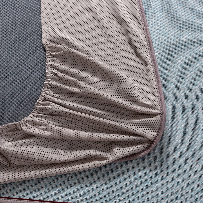 91家纺网 家纺一手货源 找家纺 简一 2026新款艾草古藤席床笠款凉席 （床笠）艾草席-冰蓝