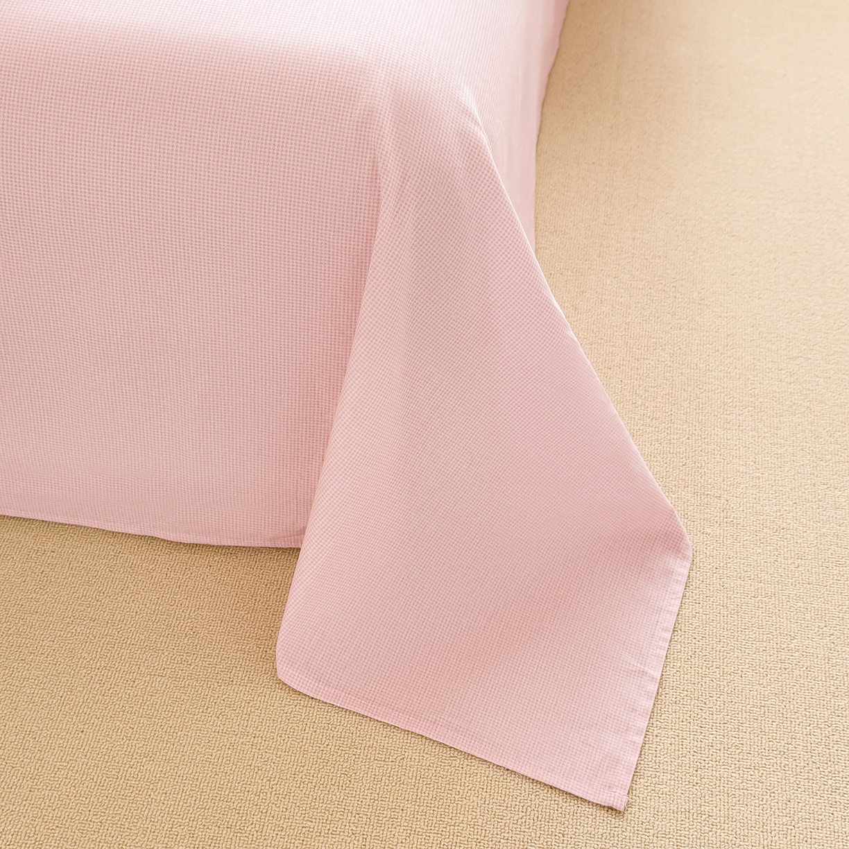 91家纺网 家纺一手货源 找家纺 瑶瑶家居 2026新款A类里外全棉夏凉被四件套-风格二 萌星