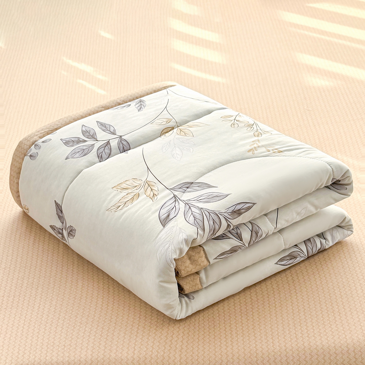 91家纺网 家纺一手货源 找家纺 （总）瑶瑶家居 2026新款A类里外全棉夏凉被四件套-风格二