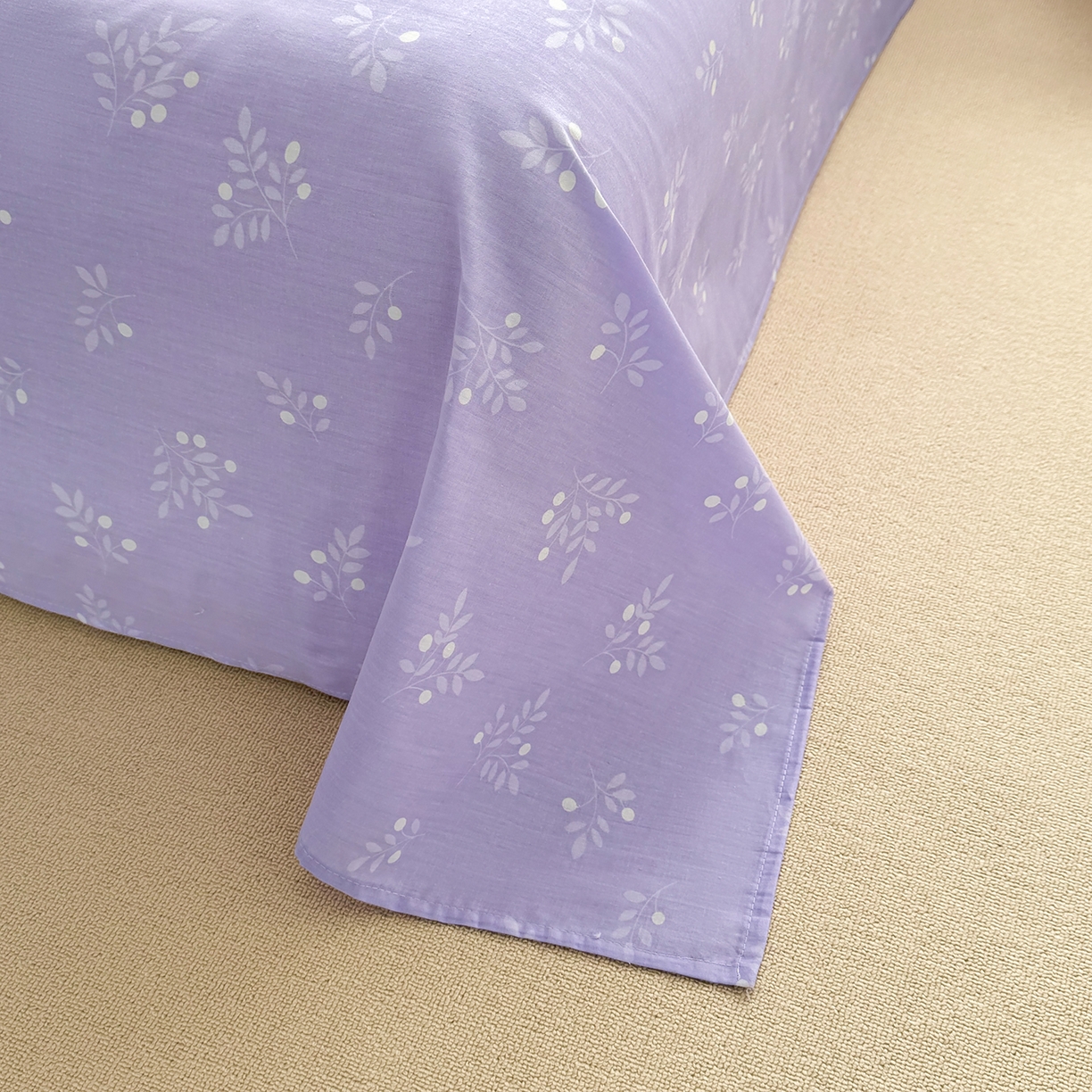 91家纺网 家纺一手货源 找家纺 瑶瑶家居 2026新款A类里外全棉夏凉被四件套-风格二 小确幸