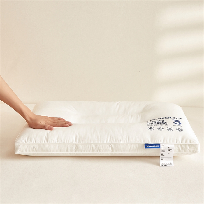 91家纺网 家纺一手货源 找家纺 （总）小桃姐家纺 2026新款全棉三防枕芯定型款枕头枕芯