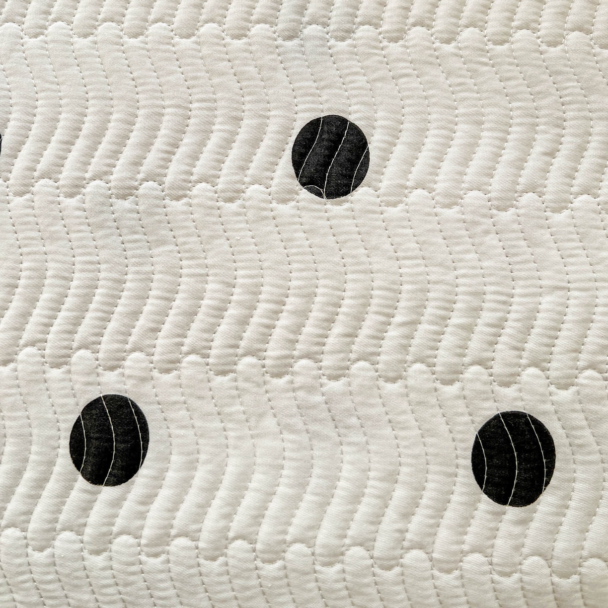 91家纺网 家纺一手货源 找家纺 梦精灵家纺 2026新款纯棉床盖单件全棉绗缝夹棉床单 四季通用榻榻米防滑学生宿舍单人被套枕套 浪漫波点