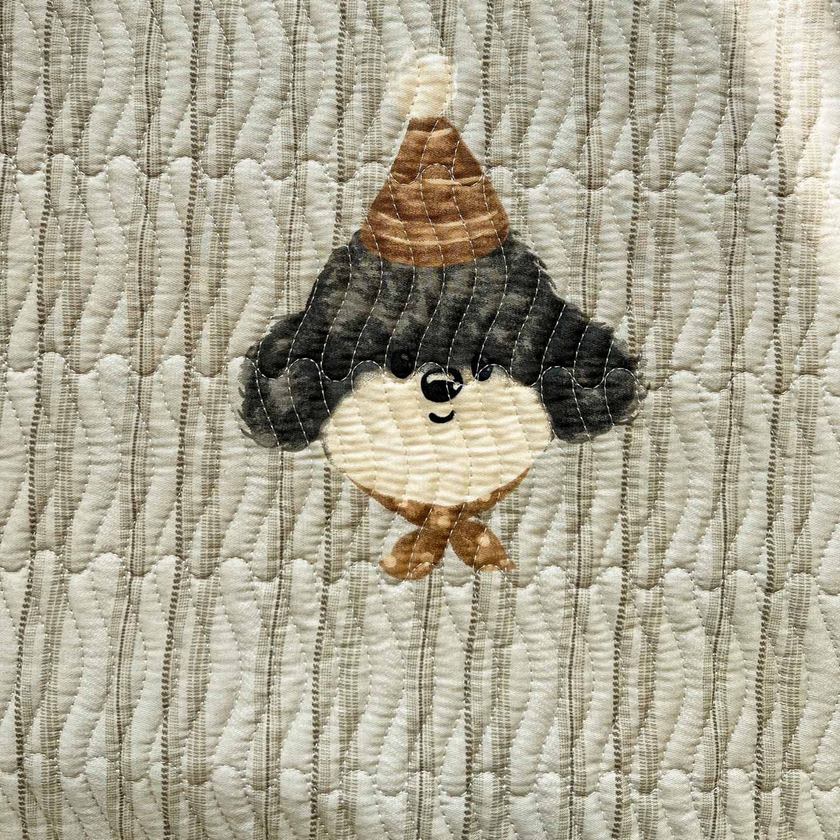 91家纺网 家纺一手货源 找家纺 梦精灵家纺 2026新款纯棉床盖单件全棉绗缝夹棉床单 四季通用榻榻米防滑学生宿舍单人被套枕套 帽子柯基