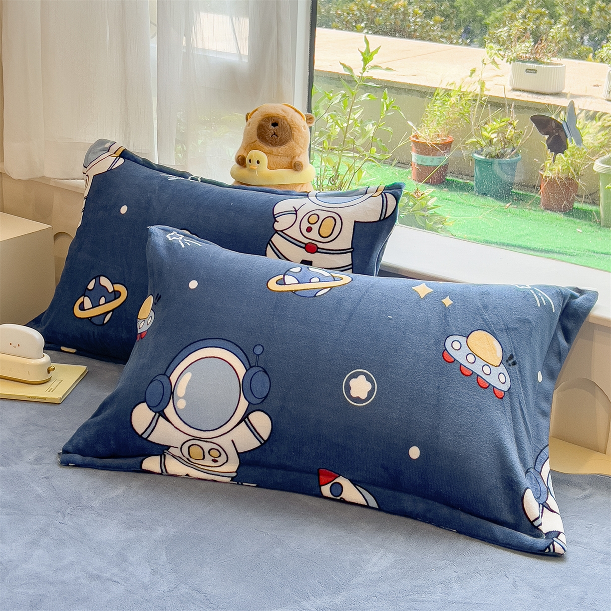 91家纺网 家纺一手货源 找家纺 （总）布凡家居 2026新款190g高克重牛奶绒印花四件套