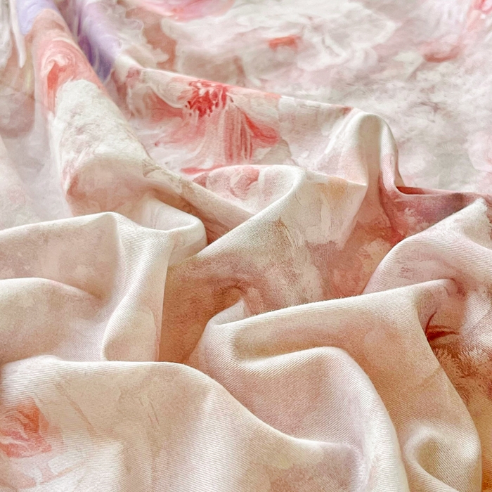 91家纺网 家纺一手货源 找家纺 （总）胜权家纺 2026新款A类全棉法式13372数码印花夹棉床盖单品系列