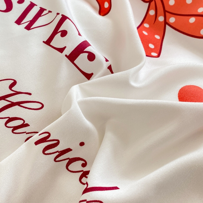 91家纺网 家纺一手货源 找家纺 朵朵家纺 2026新款水洗棉印花单被套系列 甜心结