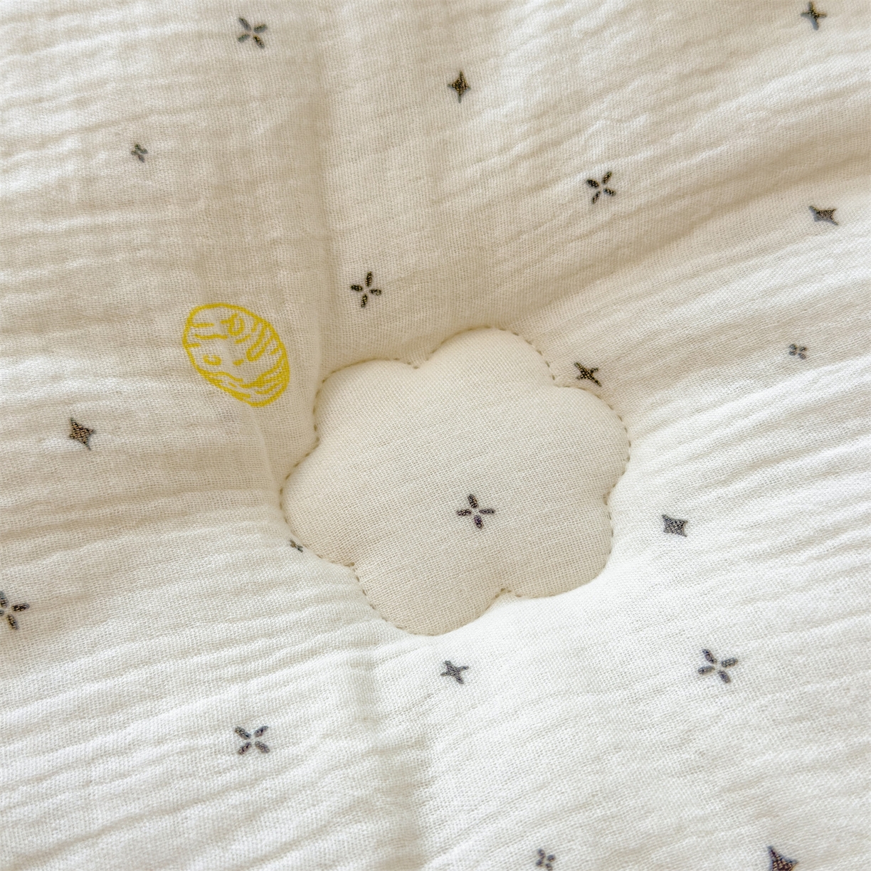 91家纺网 家纺一手货源 找家纺 布凡家居 2026新款A类全棉皱皱纱大豆纤维春秋被秋冬被全棉纱布婴儿被全棉学生秋冬被 冬被-满天星