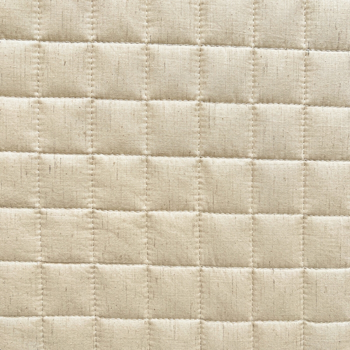 91家纺网 家纺一手货源 找家纺 岚吉家纺 2026新款棉麻纯色单品床盖 床盖单件 本色