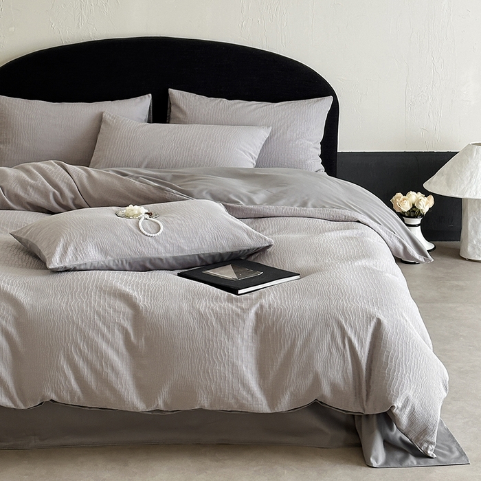 91家纺网 家纺一手货源 找家纺 （总）静家居-简约原创家纺 2026新款60s贡缎提花系列四件套-伯爵