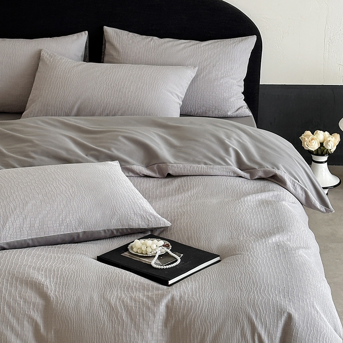 91家纺网 家纺一手货源 找家纺 （总）静家居-简约原创家纺 2026新款60s贡缎提花系列四件套-伯爵