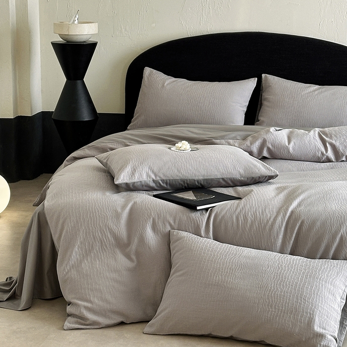 91家纺网 家纺一手货源 找家纺 （总）静家居-简约原创家纺 2026新款60s贡缎提花系列四件套-伯爵