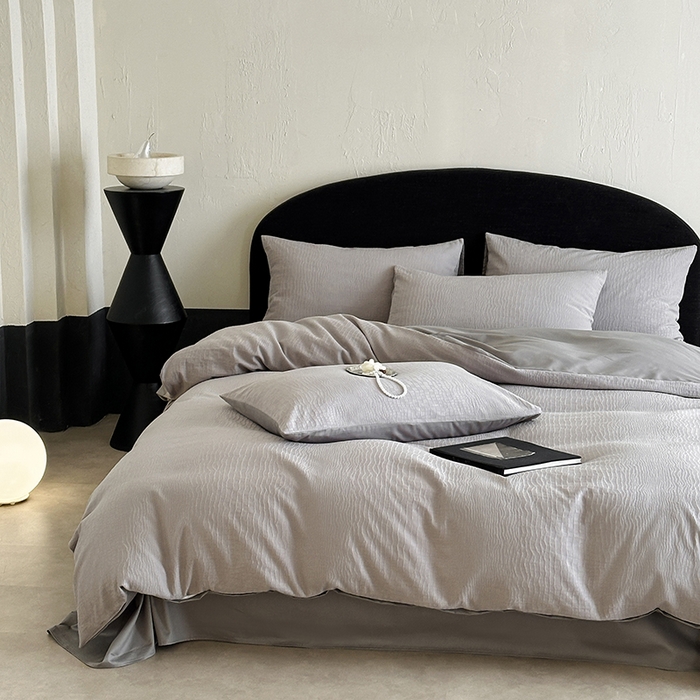 91家纺网 家纺一手货源 找家纺 （总）静家居-简约原创家纺 2026新款60s贡缎提花系列四件套-伯爵