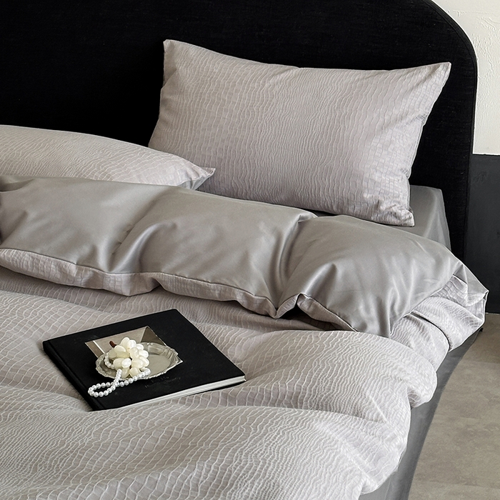 91家纺网 家纺一手货源 找家纺 （总）静家居-简约原创家纺 2026新款60s贡缎提花系列四件套-伯爵