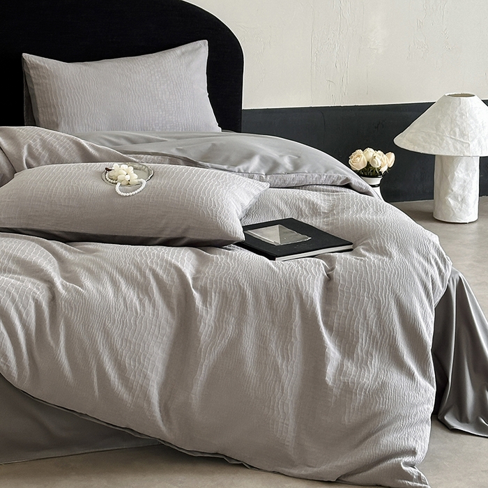 91家纺网 家纺一手货源 找家纺 （总）静家居-简约原创家纺 2026新款60s贡缎提花系列四件套-伯爵