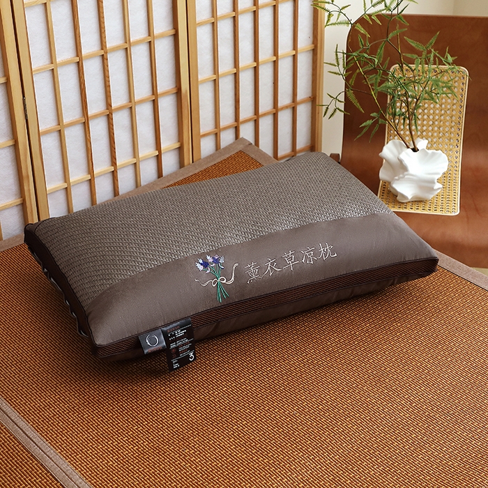 91家纺网 家纺一手货源 找家纺 （总）仁宇枕业 2026新款夏季凉席枕芯整张热熔棉枕凉席枕薰衣草藤席枕头枕芯冰凉花草薰衣草枕凉感枕头枕芯