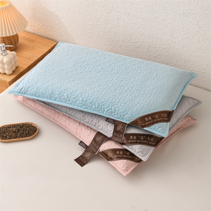 91家纺网 家纺一手货源 找家纺 （总）仁宇枕业 2026新款新品荞麦芯生活荞麦枕头枕芯