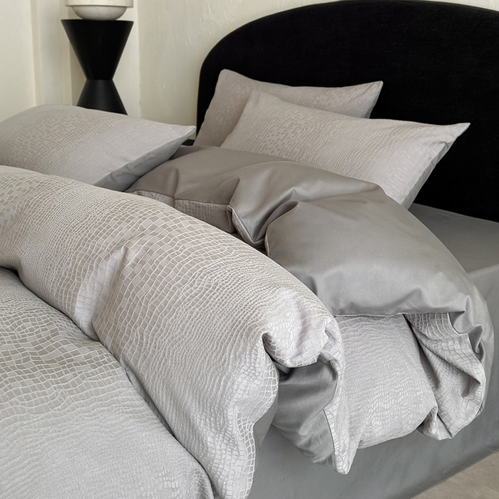 91家纺网 家纺一手货源 找家纺 （总）静家居-简约原创家纺 2026新款60s贡缎提花系列四件套-伯爵