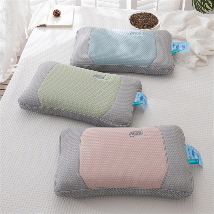 （总）仁宇枕业 2026新款新品清凉豆豆盛夏时光系列冰豆豆立体全荞麦枕头枕芯