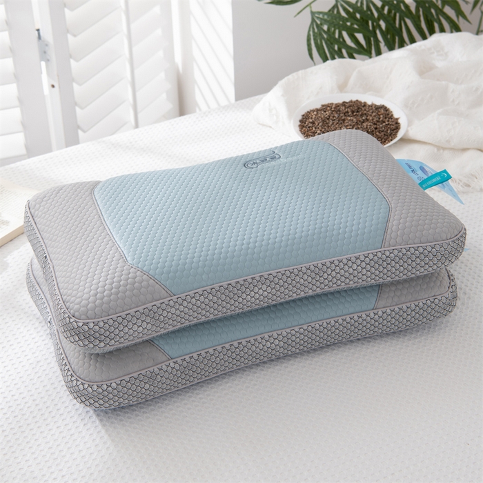 91家纺网 家纺一手货源 找家纺 （总）仁宇枕业 2026新款新品清凉豆豆盛夏时光系列冰豆豆立体全荞麦枕头枕芯