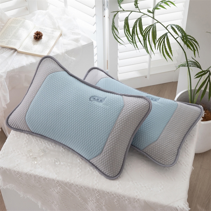 91家纺网 家纺一手货源 找家纺 （总）仁宇枕业 2026新款新品清凉豆豆盛夏时光系列冰豆豆立体全荞麦枕头枕芯