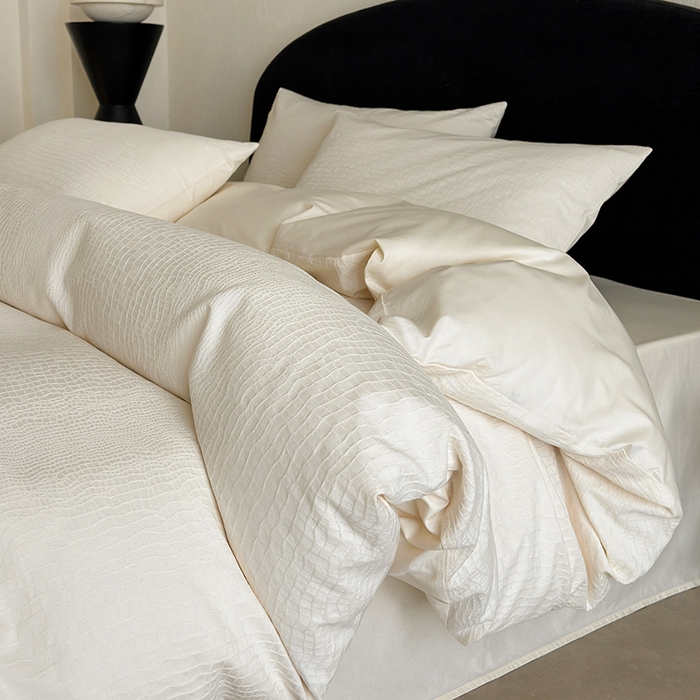 91家纺网 家纺一手货源 找家纺 （总）静家居-简约原创家纺 2026新款60s贡缎提花系列四件套-伯爵