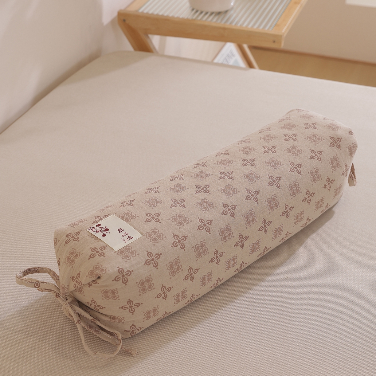 91家纺网 家纺一手货源 找家纺 （总）仁宇枕业 2026新款新品全棉提花双层纱高低两用糖果荞麦枕头枕芯