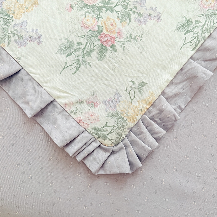 91家纺网 家纺一手货源 找家纺 （总）帛美家纺 2026新款全棉纯棉韩版花边款印花四件套