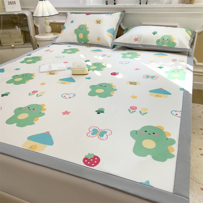 91家纺网 家纺一手货源 找家纺 （总）布凡家居 2026新款卡通冰丝印花凉席