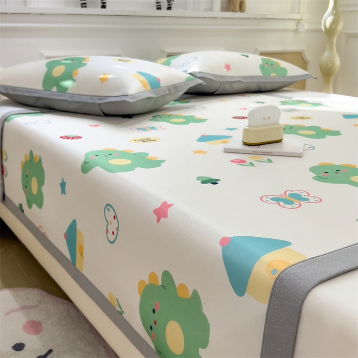 91家纺网 家纺一手货源 找家纺 （总）布凡家居 2026新款卡通冰丝印花凉席