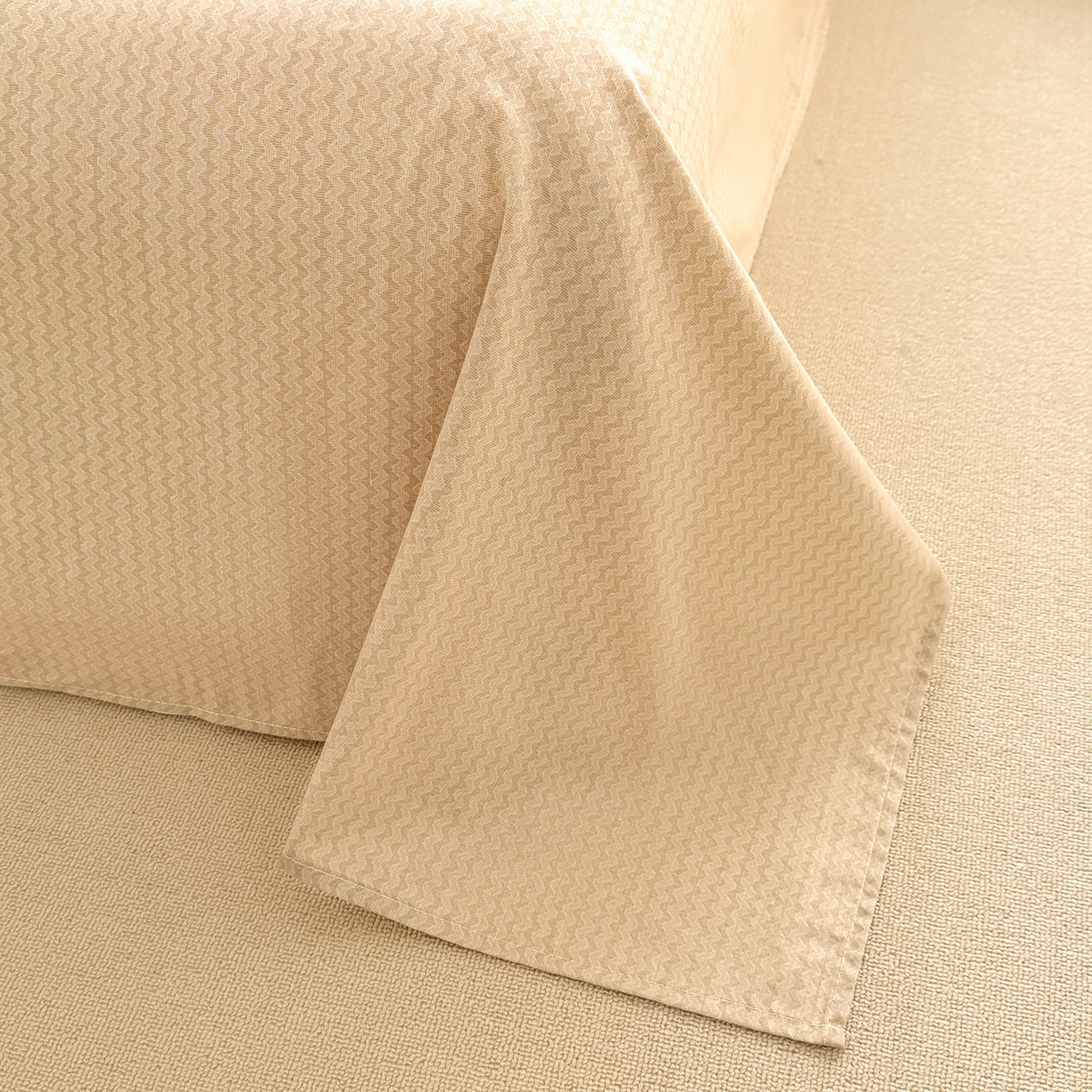 91家纺网 家纺一手货源 找家纺 寝美资家居 2026新款A类里外全棉夏凉被四件套-风格一 温暖熊