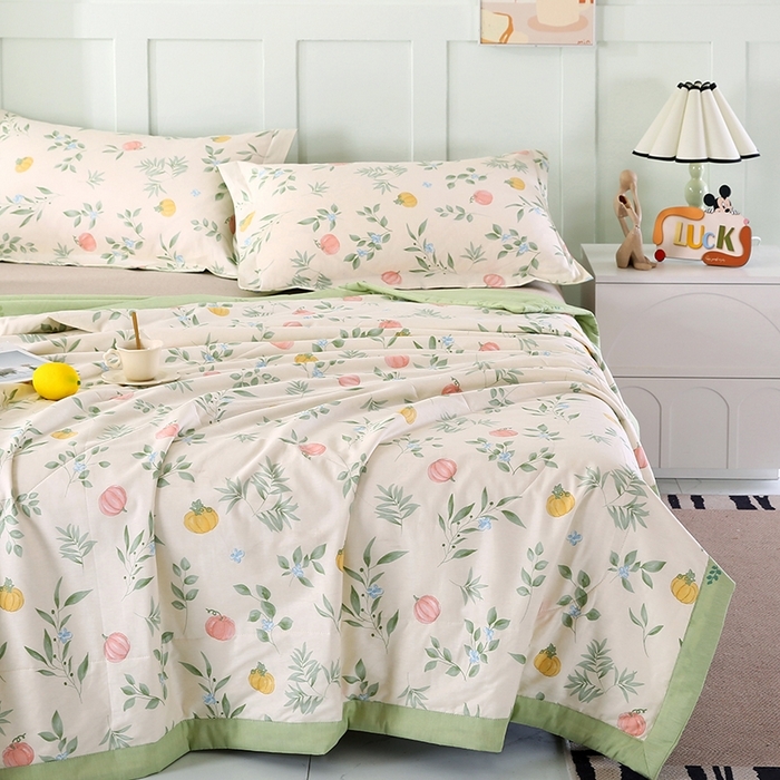 91家纺网 家纺一手货源 找家纺 （总）米萝家居 2026新款全棉夏凉被纯棉空调被印花夏被