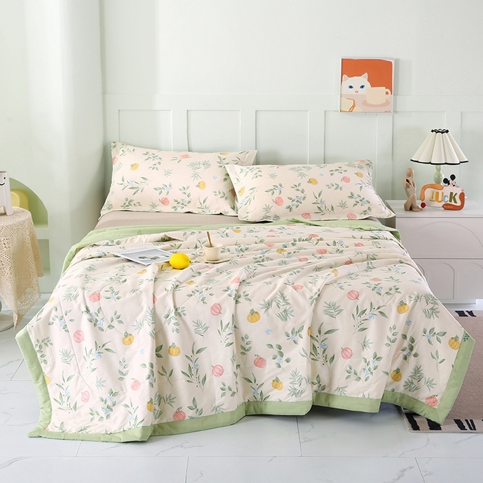 91家纺网 家纺一手货源 找家纺 （总）米萝家居 2026新款全棉夏凉被纯棉空调被印花夏被