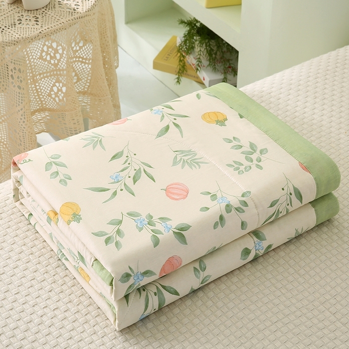 91家纺网 家纺一手货源 找家纺 （总）米萝家居 2026新款全棉夏凉被纯棉空调被印花夏被