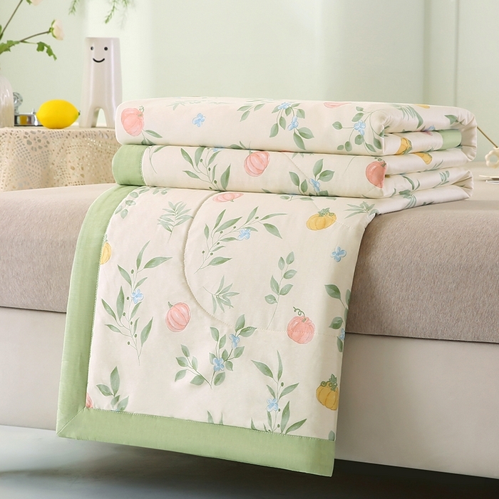 91家纺网 家纺一手货源 找家纺 （总）米萝家居 2026新款全棉夏凉被纯棉空调被印花夏被