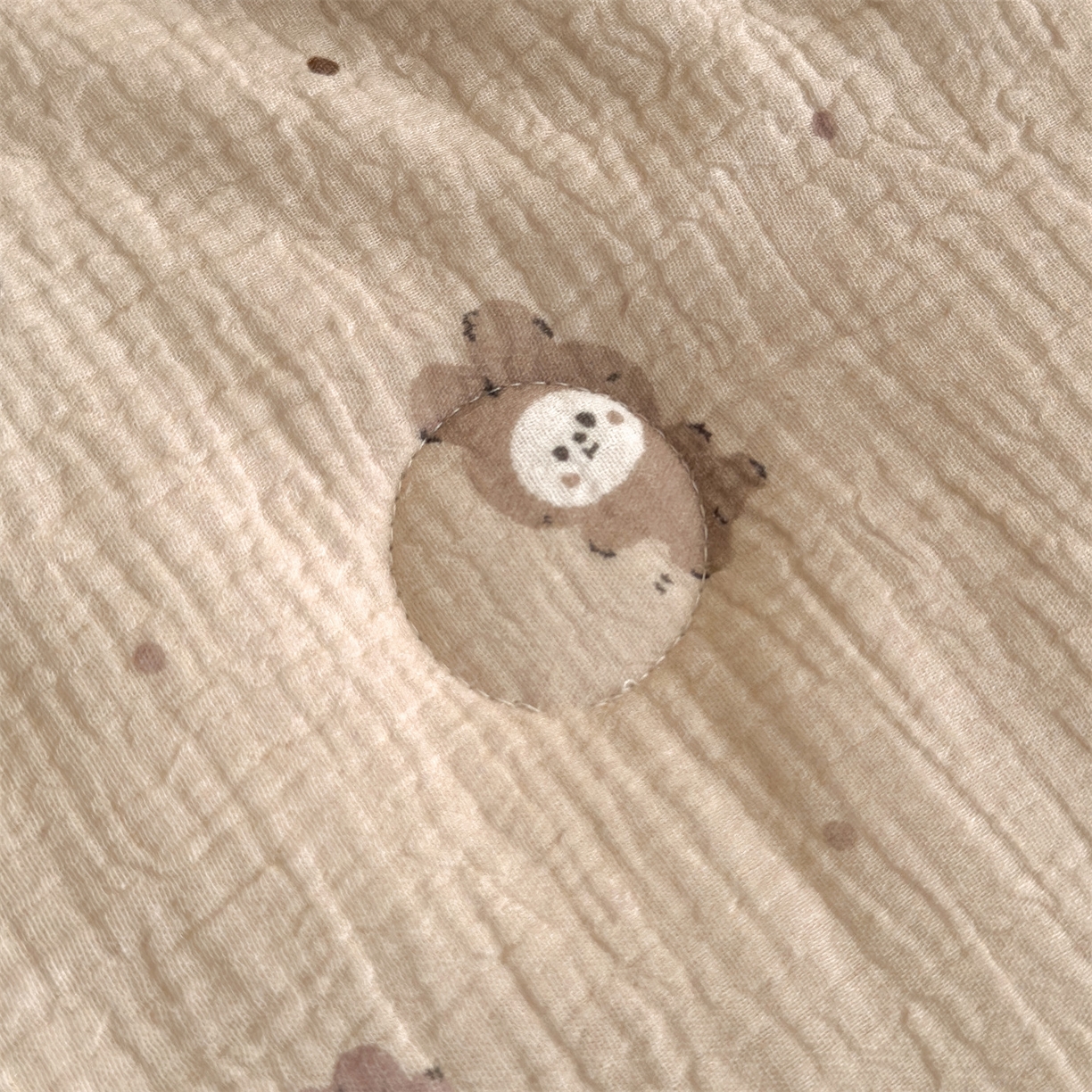 91家纺网 家纺一手货源 找家纺 兄弟坊 2026新款A类美拉德全棉韩版皱皱纱花边大豆夏被夏凉被空调被午睡被 皱皱纱花边款-布娃娃