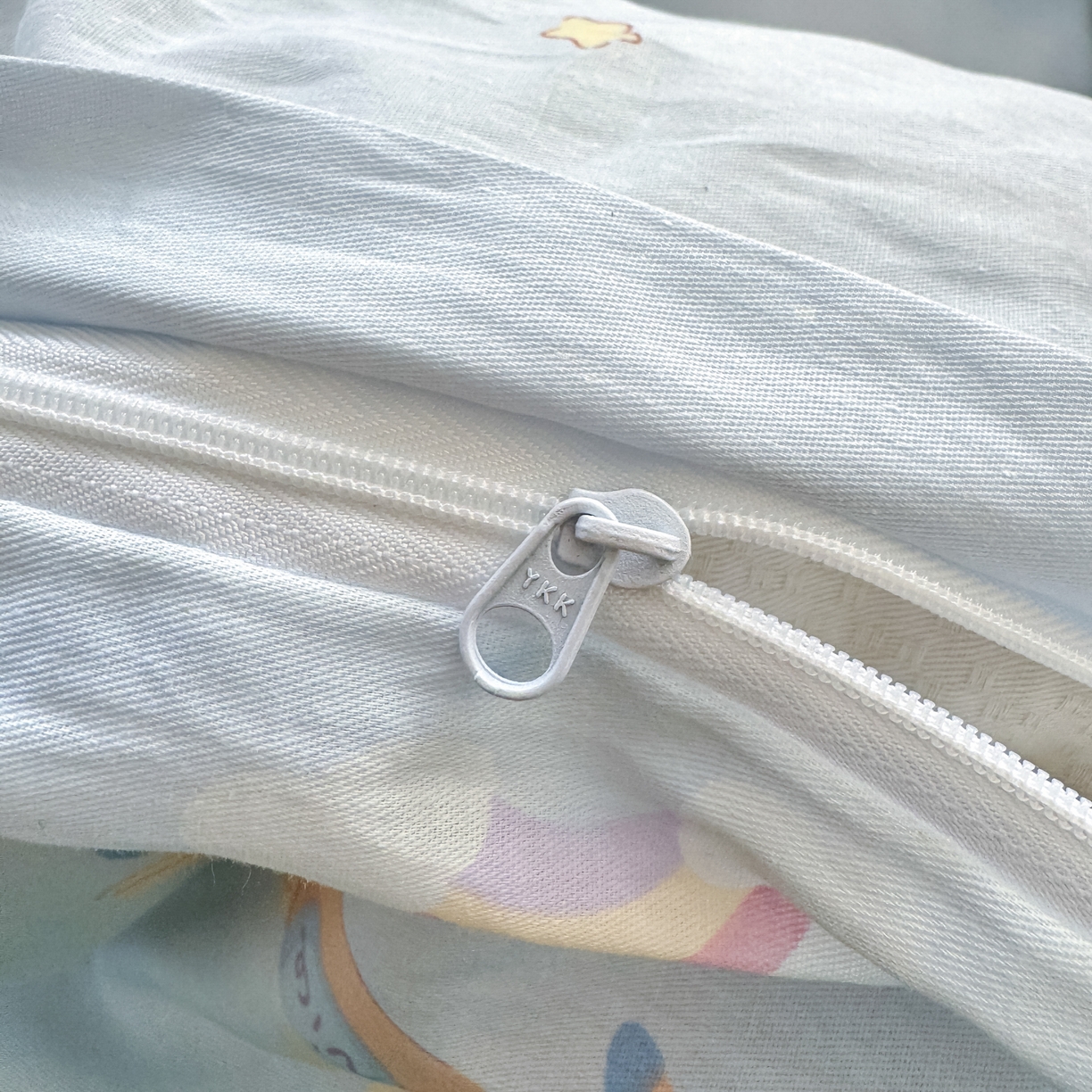 91家纺网 家纺一手货源 找家纺 云锦家居 2026新款13370纯棉毛巾绣呆萌系列四件套第一波 马上有钱 -蓝