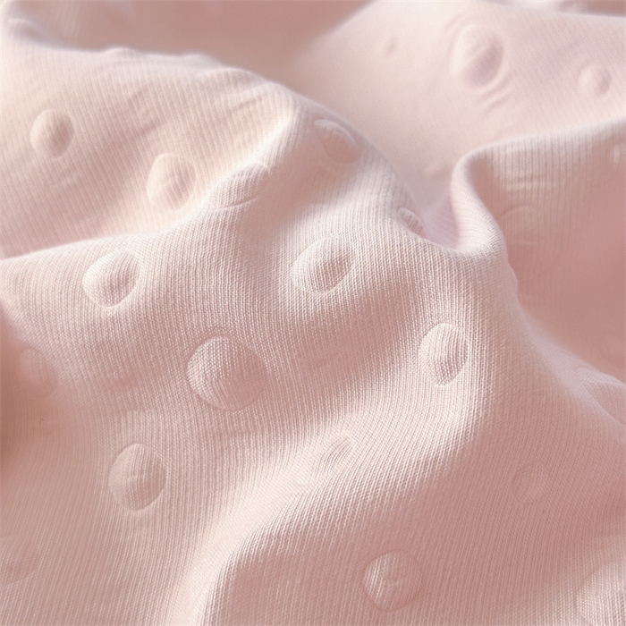 91家纺网 家纺一手货源 找家纺 布凡家居 2026新款四层纱按摩豆豆被泡泡夏被子被芯 小花-樱花粉