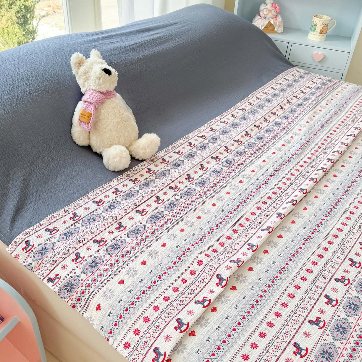 91家纺网 家纺一手货源 找家纺 Sweet dreams甜梦 2026新款A类皱皱双层纱小清新酒店一体式旅行睡袋 异域风情